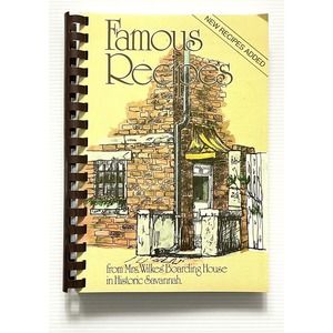 Famous Recipes from Mrs. Wilkes' Boarding House SIGNED Savannah, GA SB 1985
